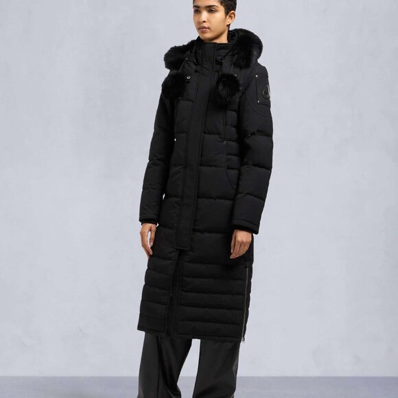 Moose Knuckles SASKATCHEWAN long coat PARKA medium / large - Picture 3 of 5